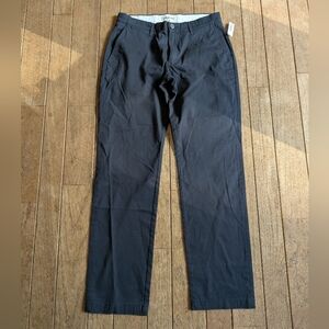 Nwt Men's Goodthreads Black Straight Leg Dress Pants Size 30x32